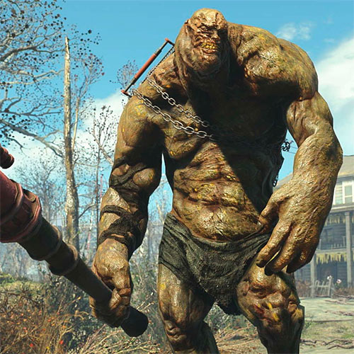 Озерное Чудище в Fallout 76