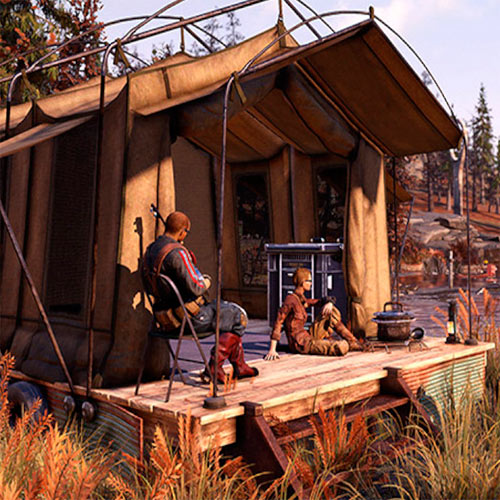Компактный лагерь в Fallout 76
