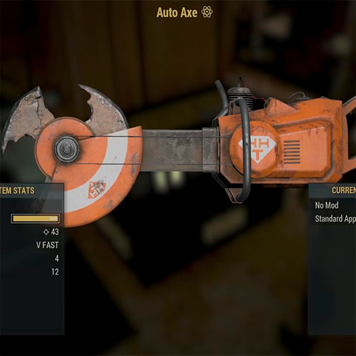 Авто-топор в Fallout 76