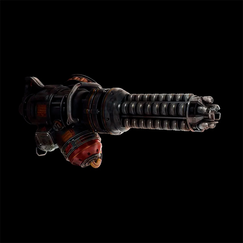 Миниган Гаусса в Fallout 76