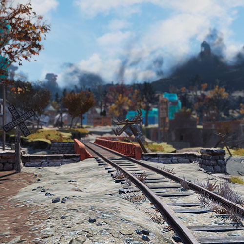 Нужный Вам красный мост в Fallout 76