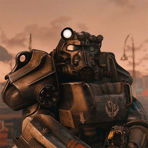 Солдат Братства Стали в Fallout 76 