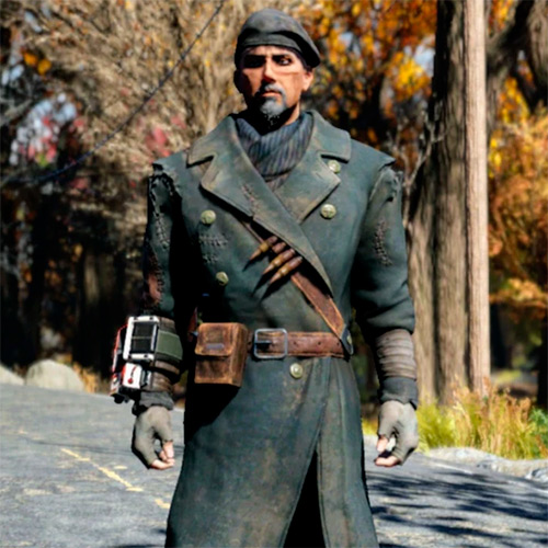 Охотничий плащ в Fallout 76
