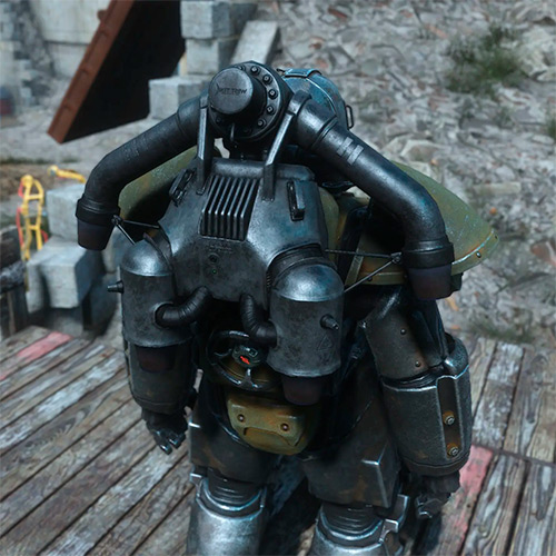 Реактивный ранец силовой брони в Fallout 76
