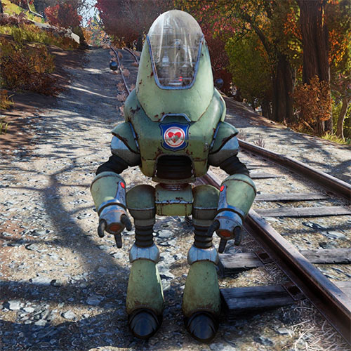 Как найти робота-торговца Спасателей в Fallout 76