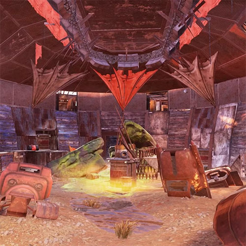 Локация события «Испытание на прочность» в Fallout 76