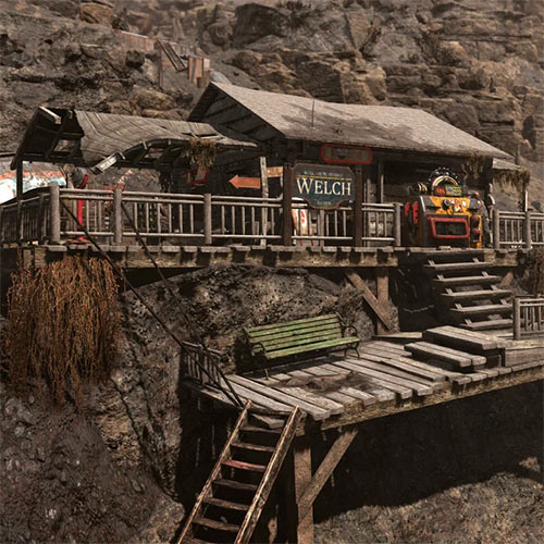Станция «Уэлч» в Fallout 76