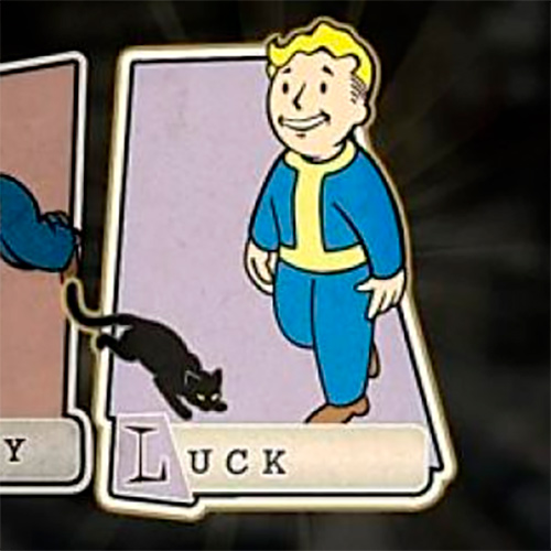 Удача вашего персонажа в Fallout 76